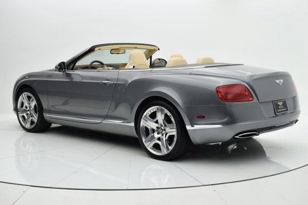 Used 2012 Bentley Continental GT W12 Convertible for sale Sold at Bentley Palmyra N.J. in Palmyra NJ 08065 4