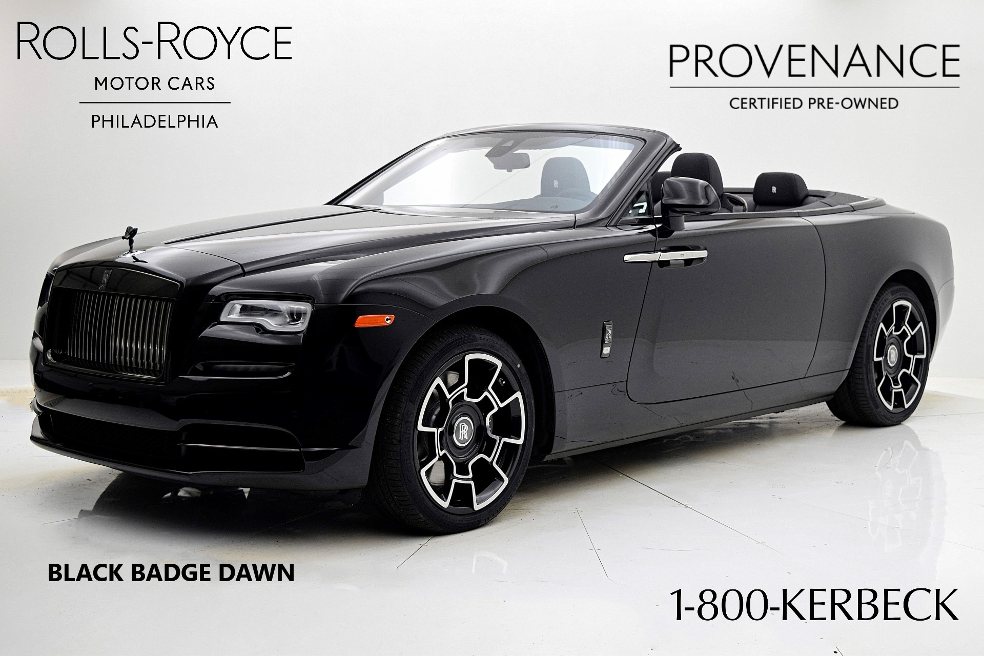 Used 2019 Rolls-Royce Black Badge Dawn / LEASE OPTIONS AVAILABLE for sale Sold at Bentley Palmyra N.J. in Palmyra NJ 08065 2