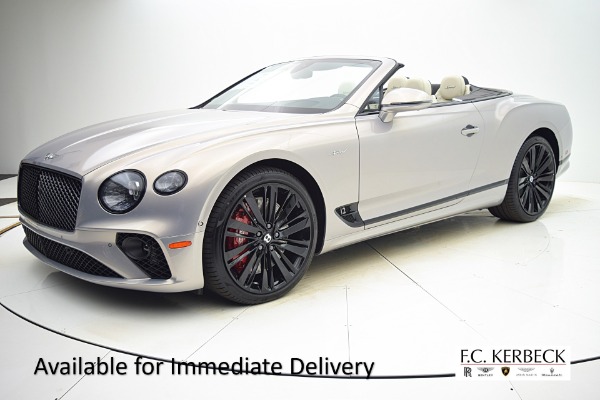 New 2022 BENTLEY CONTINENTAL GT SPEED CONVERTIBLE for sale Sold at Bentley Palmyra N.J. in Palmyra NJ 08065 2