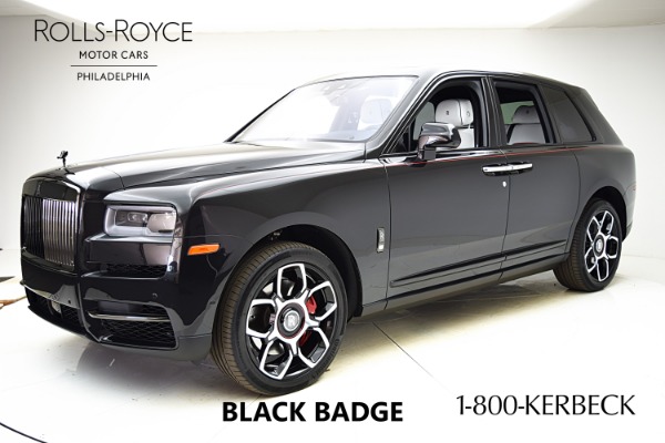 Used 2021 Rolls-Royce Black Badge Cullinan Black Badge for sale Sold at Bentley Palmyra N.J. in Palmyra NJ 08065 3