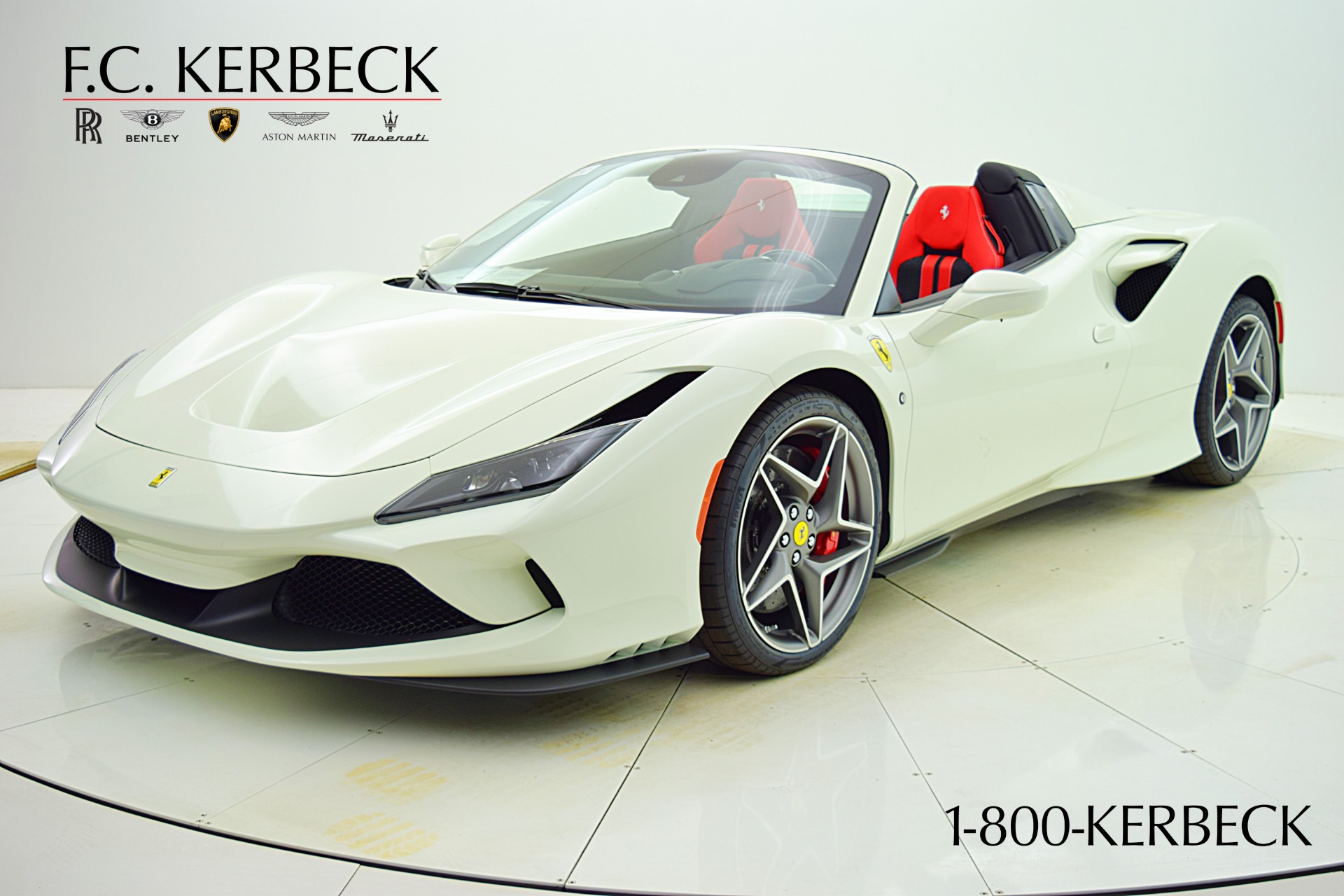 Used 2021 Ferrari F8 Spider for sale Sold at Bentley Palmyra N.J. in Palmyra NJ 08065 2