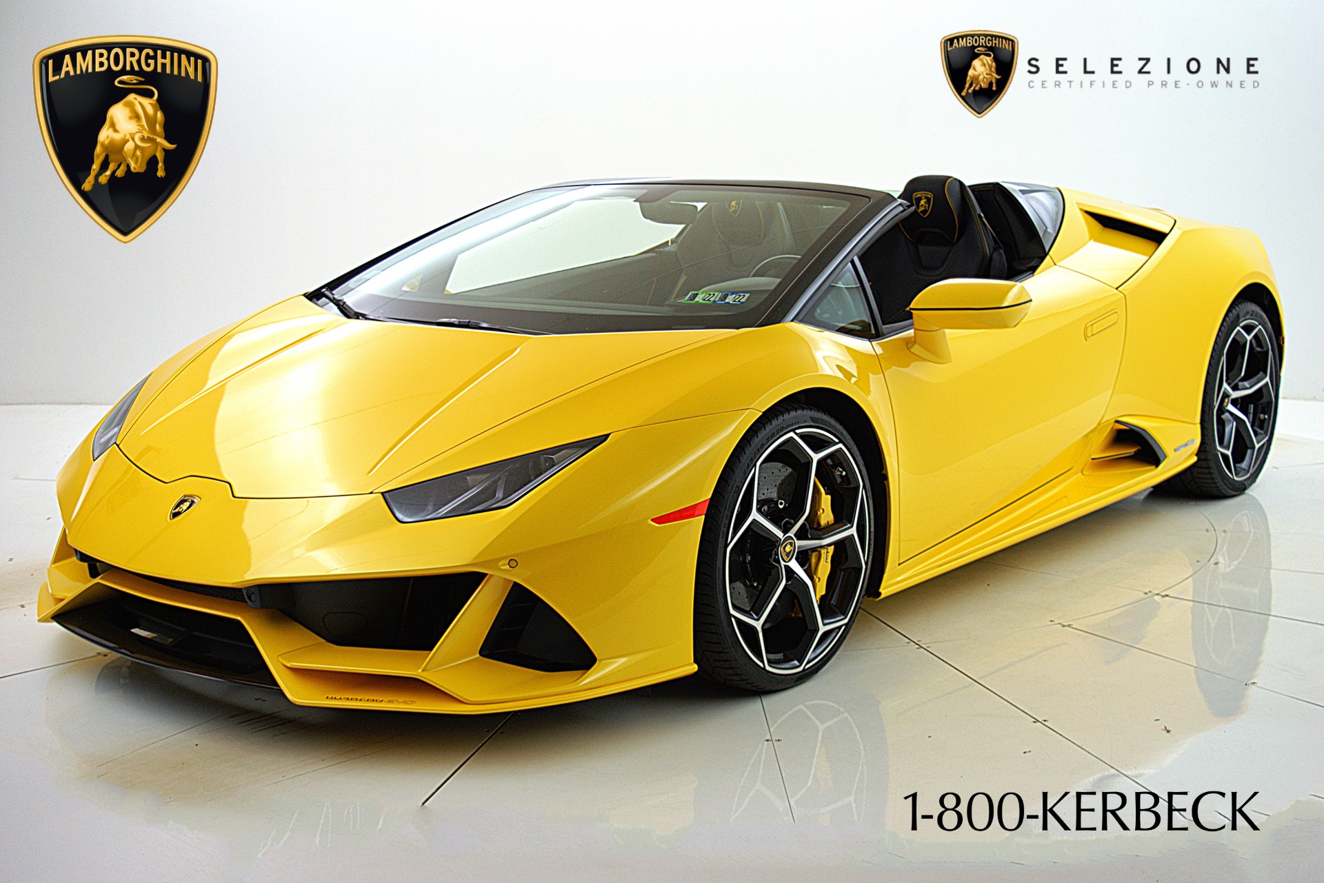 Used 2020 Lamborghini Huracan AWD LP 640-4 EVO Spyder / LEASE OPTIONS AVAILABLE for sale $349,000 at Bentley Palmyra N.J. in Palmyra NJ 08065 2