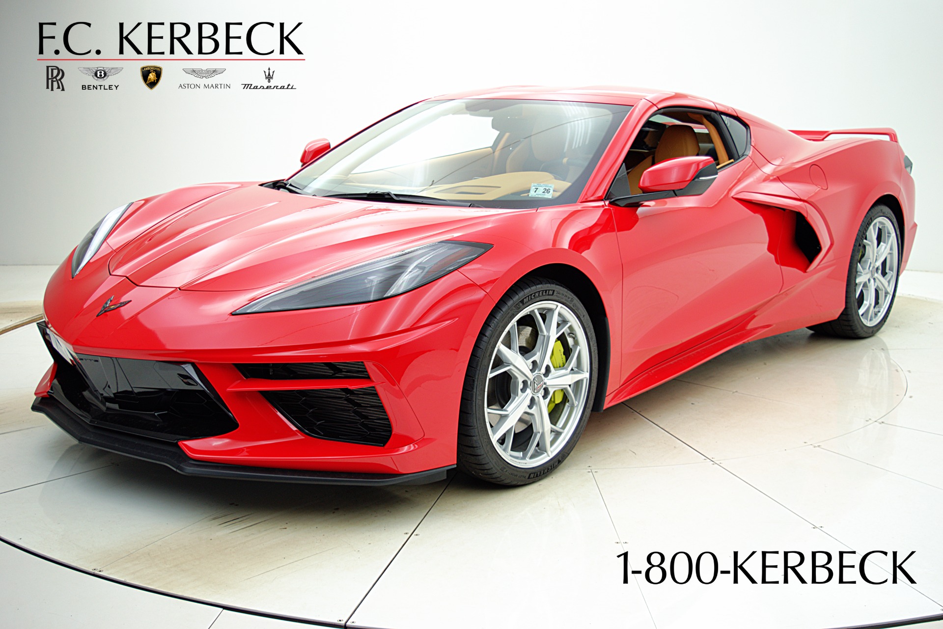 Used 2021 Chevrolet Corvette 3LT for sale $99,000 at Bentley Palmyra N.J. in Palmyra NJ 08065 2