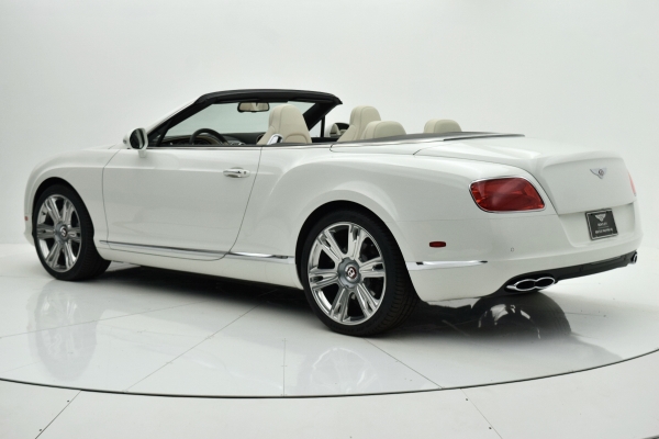 Used 2013 Bentley Continental GT V8 Convertible for sale Sold at Bentley Palmyra N.J. in Palmyra NJ 08065 4