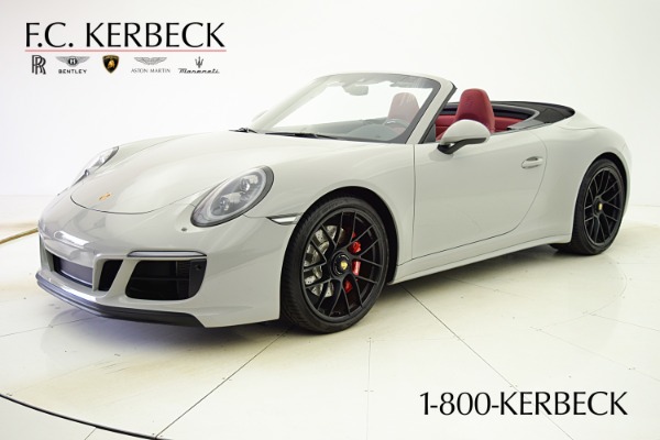 Used Used 2018 Porsche 911 Carrera GTS Cabriolet for sale $139,000 at Bentley Palmyra N.J. in Palmyra NJ