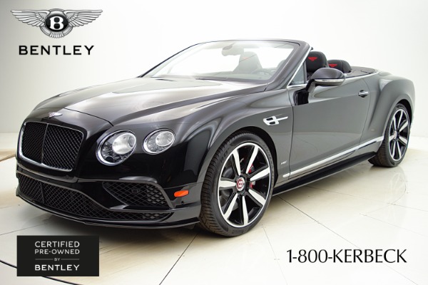 Used 2017 Bentley Continental GT V8 S Convertible for sale Sold at Bentley Palmyra N.J. in Palmyra NJ 08065 2