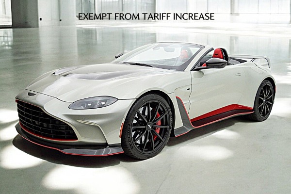 Used Used 2023 Aston Martin Vantage V12 Roadster for sale $299,000 at Bentley Palmyra N.J. in Palmyra NJ