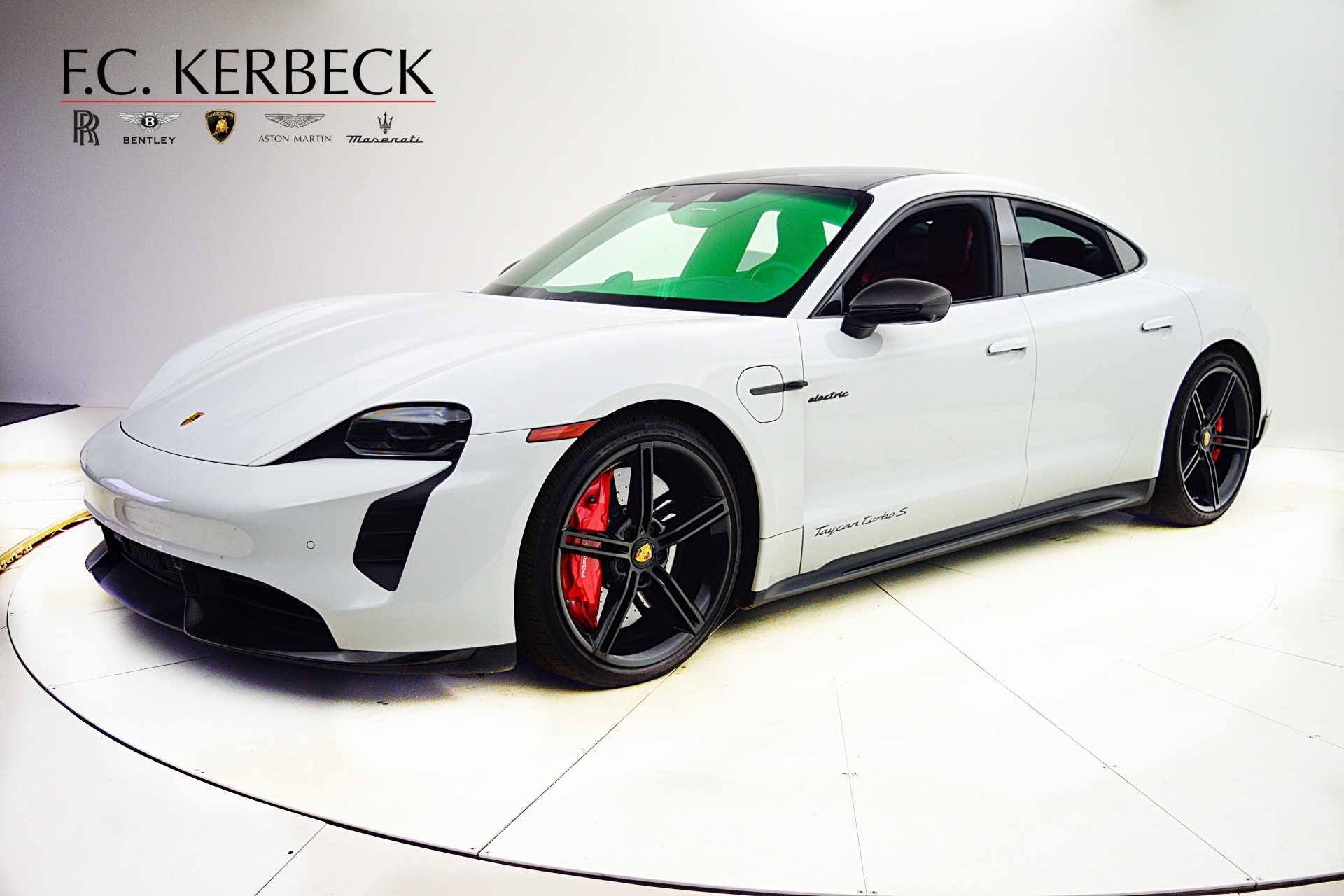 Used 2021 Porsche Taycan Turbo S for sale Sold at Bentley Palmyra N.J. in Palmyra NJ 08065 2