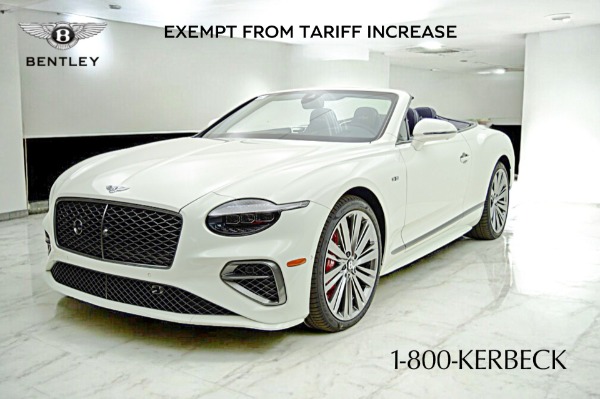 New 2025 Bentley Continental GTC Speed for sale Sold at Bentley Palmyra N.J. in Palmyra NJ 08065 2