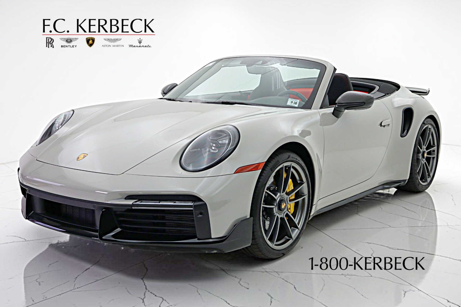 Used 2023 Porsche 911 Turbo S Cabriolet for sale $273,030 at Bentley Palmyra N.J. in Palmyra NJ 08065 2