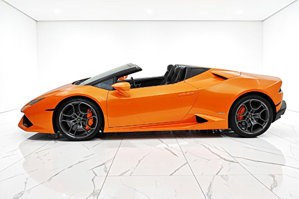 Used 2017 Lamborghini Huracan LP 610-4 Spyder/SELEZIONE PRE-OWNED CERTIFIED for sale $249,000 at Bentley Palmyra N.J. in Palmyra NJ 08065 3
