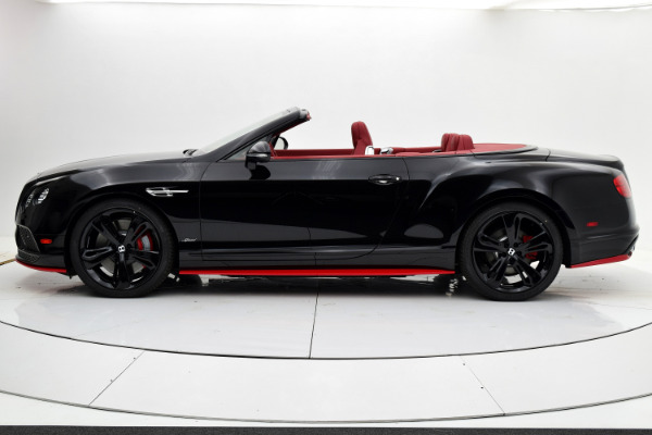 New 2017 Bentley Continental GT Speed Convertible Black Edition for sale Sold at Bentley Palmyra N.J. in Palmyra NJ 08065 3