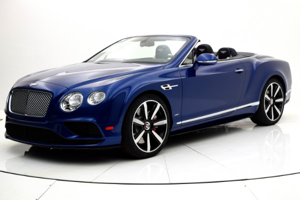 New 2017 Bentley Continental GT V8 S Convertible for sale Sold at Bentley Palmyra N.J. in Palmyra NJ 08065 2