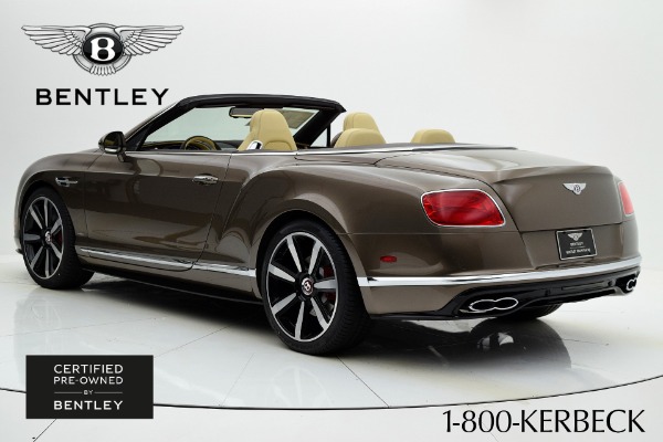 Used 2017 Bentley Continental GT V8 S Convertible for sale Sold at Bentley Palmyra N.J. in Palmyra NJ 08065 4